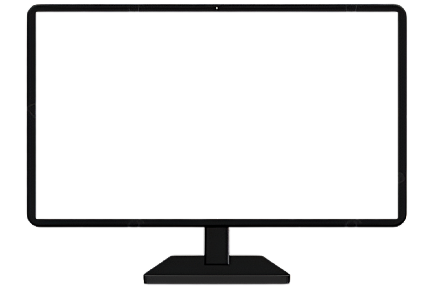 Computer Monitor frame to showcase and hold desktop view of portfolio websites.