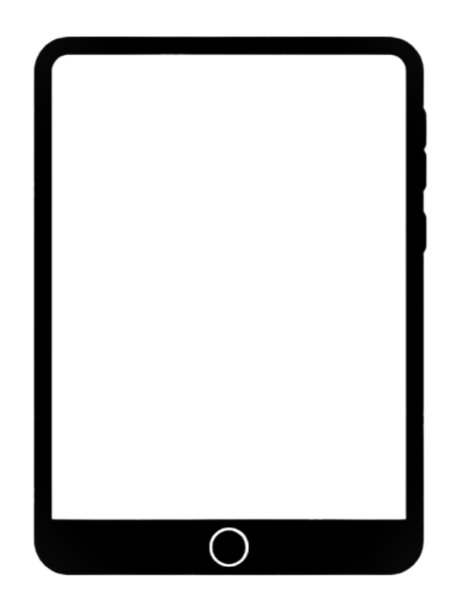 Tablet frame to showcase and hold tab view of portfolio websites.