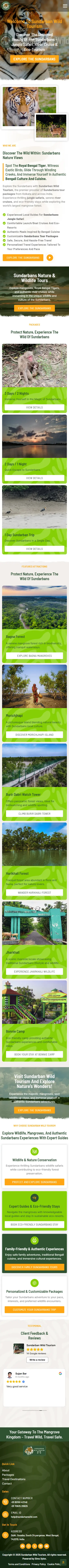 Responsive website design mobile view optimized for user experience.