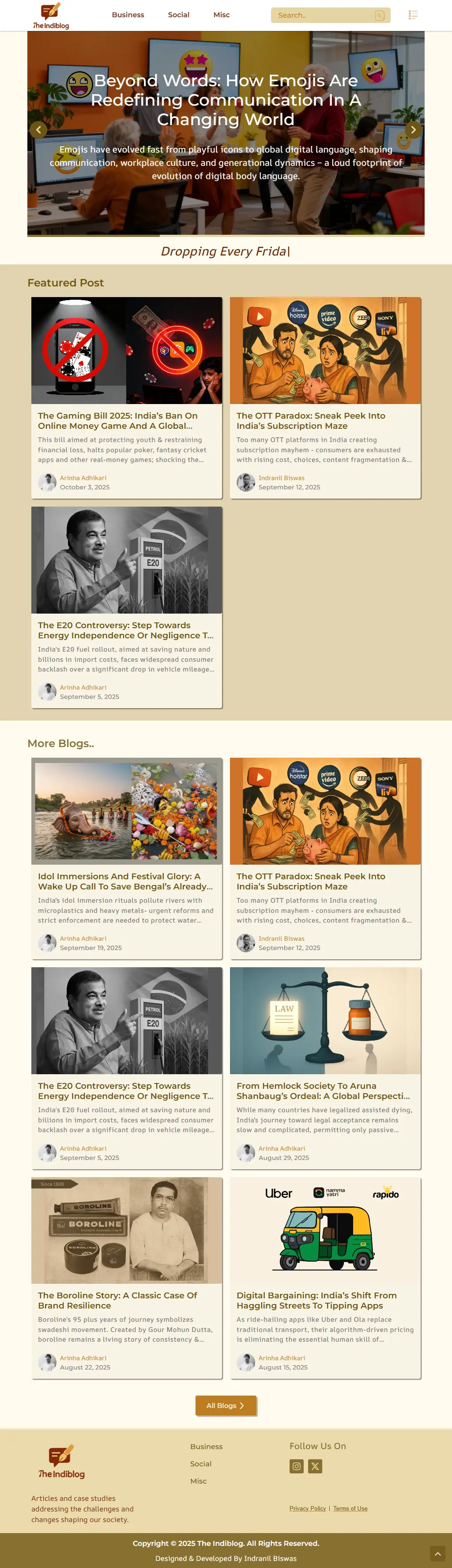 Responsive website design tablet view showcasing adaptive layout.